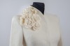 Warm elegant felt bridal jacket | warm wedding jacket|bridal cover up |wedding warm up